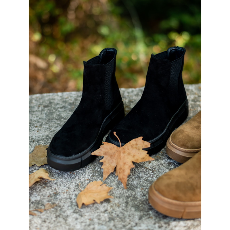 SUEDE BOOTIES-Island Boutique by Elsa Toli