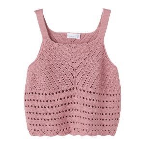 NKFHILUCY KNIT STRAP TOP-Island Boutique by Elsa Toli