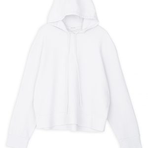Futter Waffle Cropped Hoodie Philosophy White-Island Boutique by Elsa Toli
